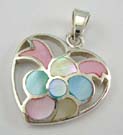 Costume wholesale quality supplier wholesale sterling silver seashell pendant
